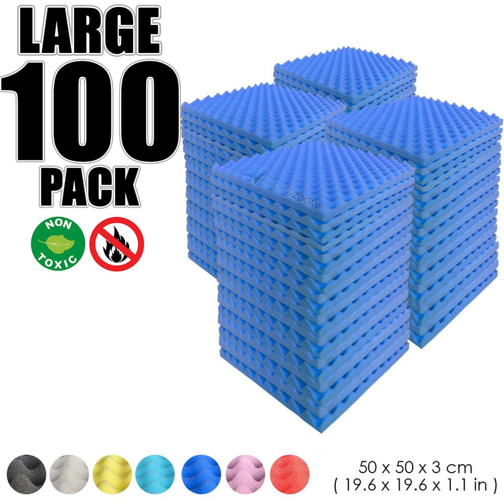 silexofy 100 pcs Bundle Acoustic Foam