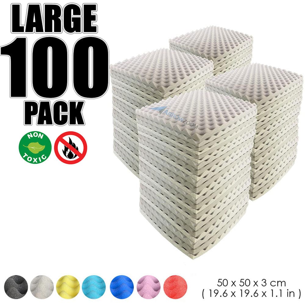 silexofy 100 pcs Bundle Acoustic Foam