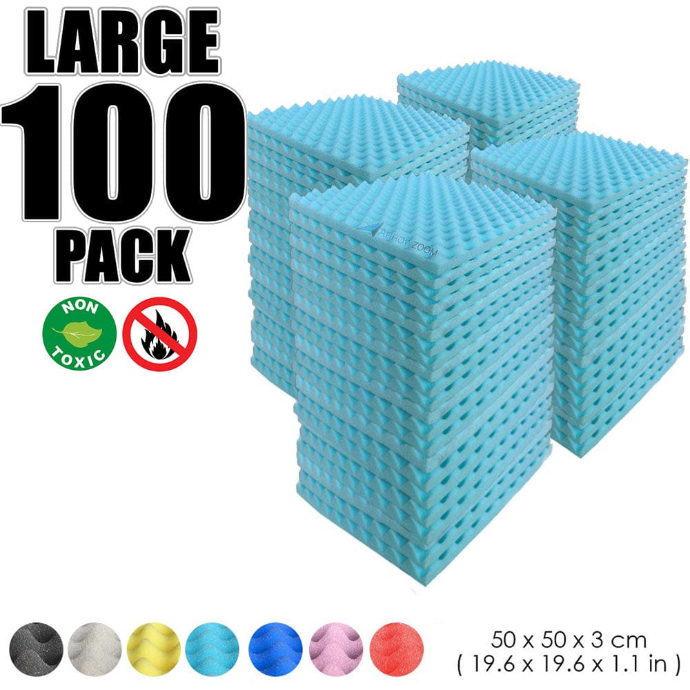 silexofy 100 pcs Bundle Acoustic Foam