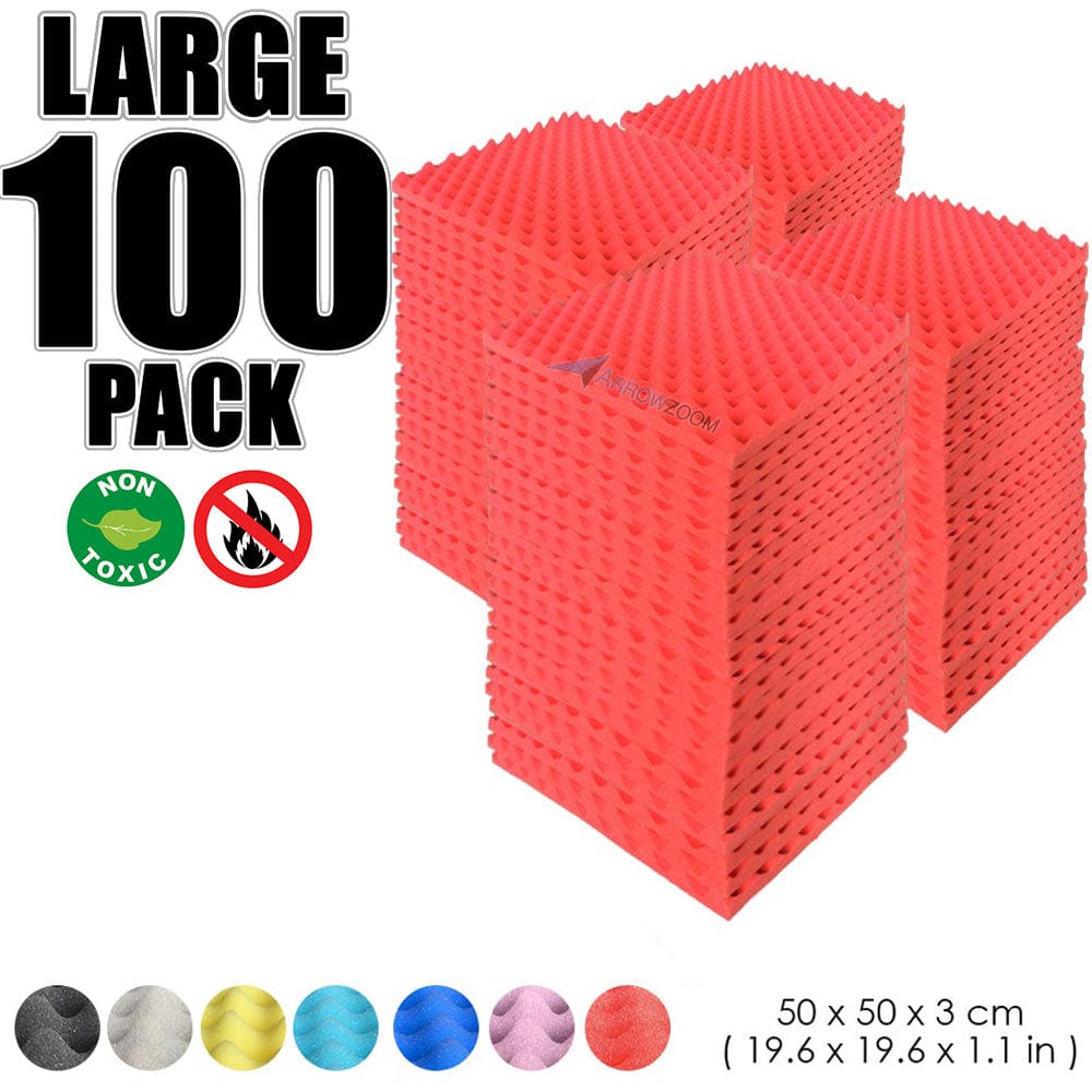 silexofy 100 pcs Bundle Acoustic Foam