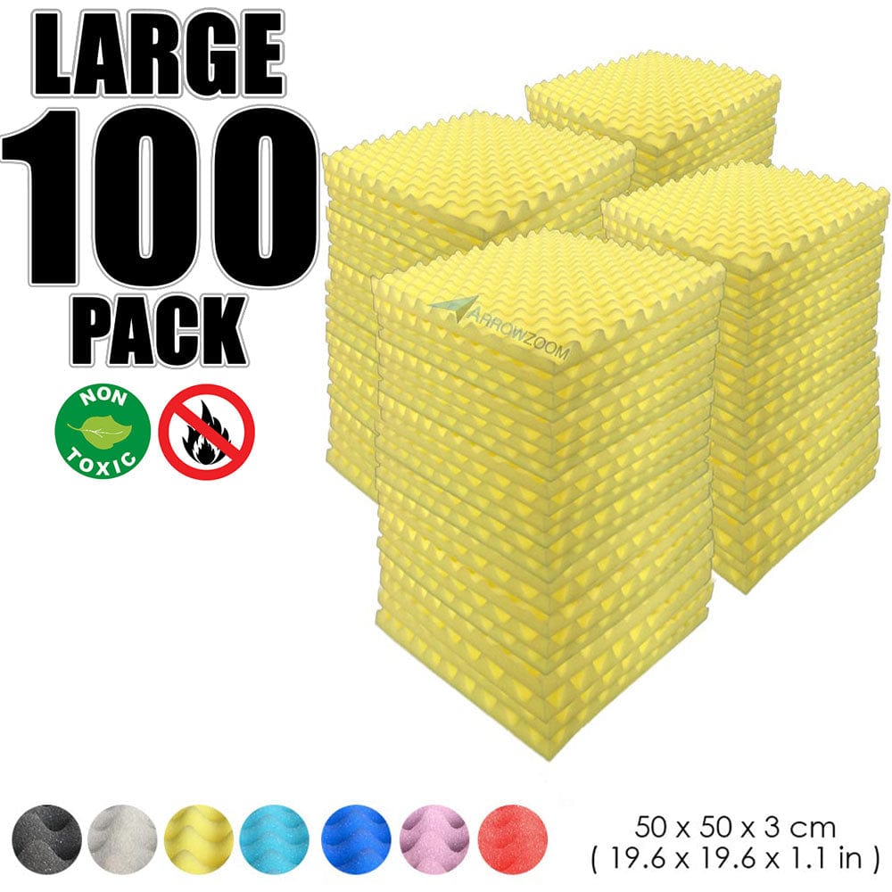 silexofy 100 pcs Bundle Acoustic Foam
