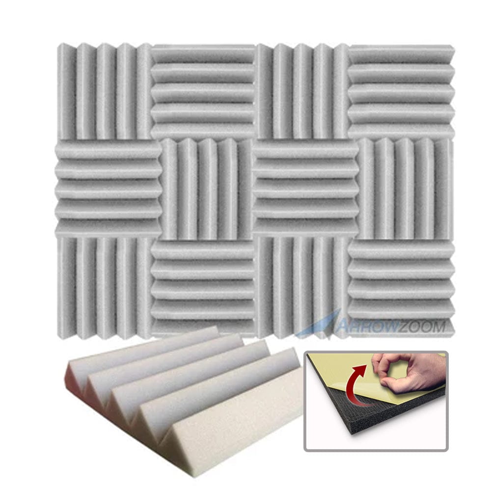 silexofy Acoustic Wedge Tiles Foam - Solid Colors - KK1134