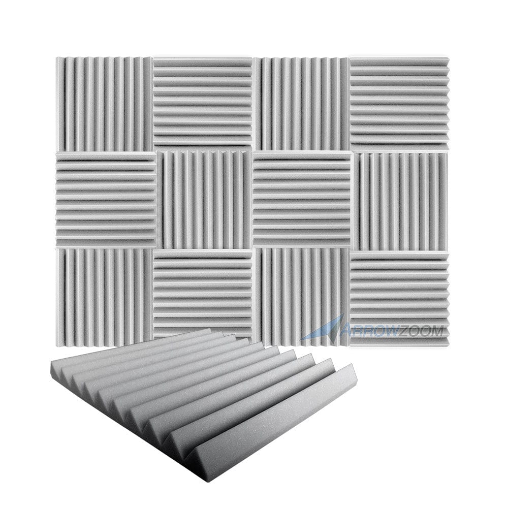 silexofy Acoustic Wedge Tiles Foam - Solid Colors - KK1134