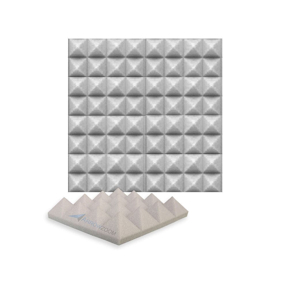 New 1 Pc Pyramid Tile Acoustic Panel Sound Absorption Studio Soundproof Foam KK1034