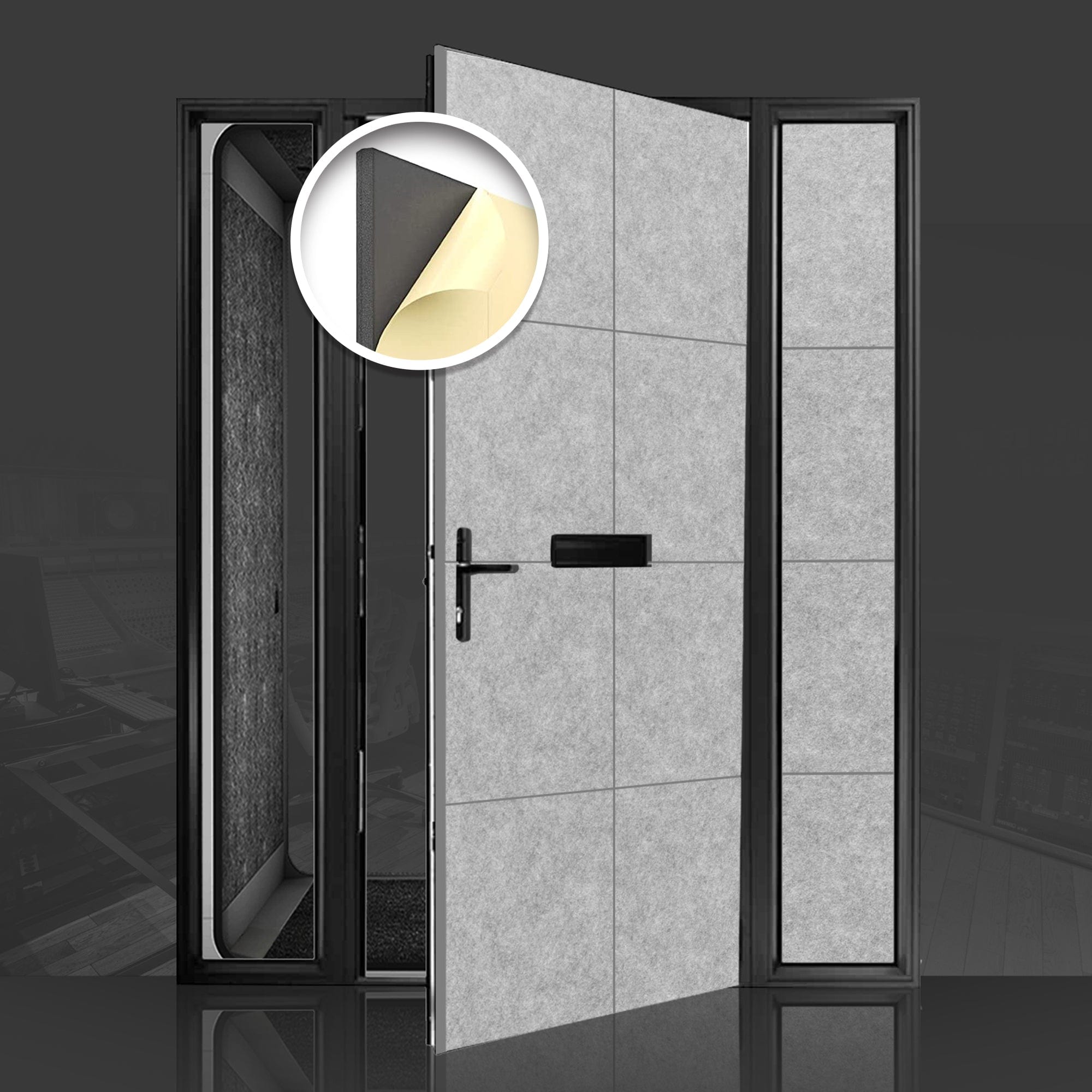 silexofy Soundproof Premium Door Kit Pro - KK1244