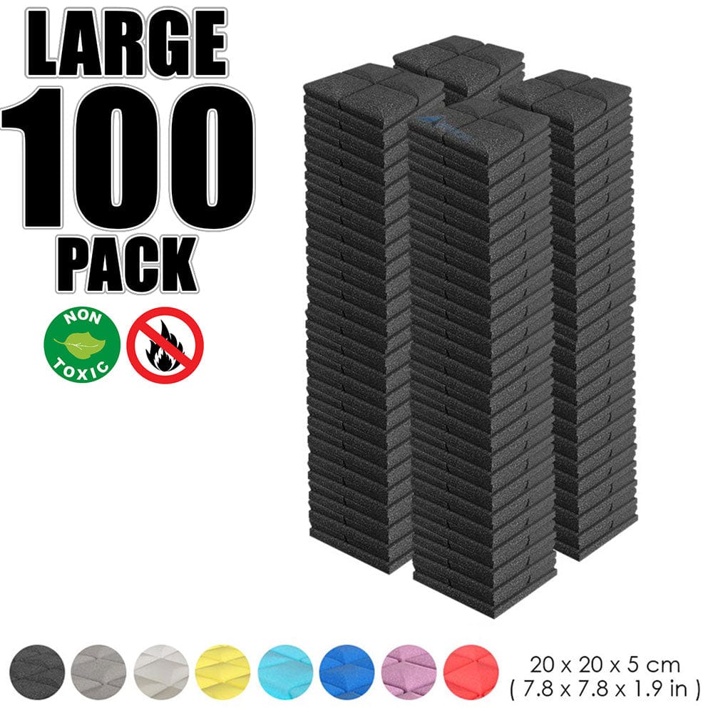 silexofy 100 pcs Bundle Acoustic Foam