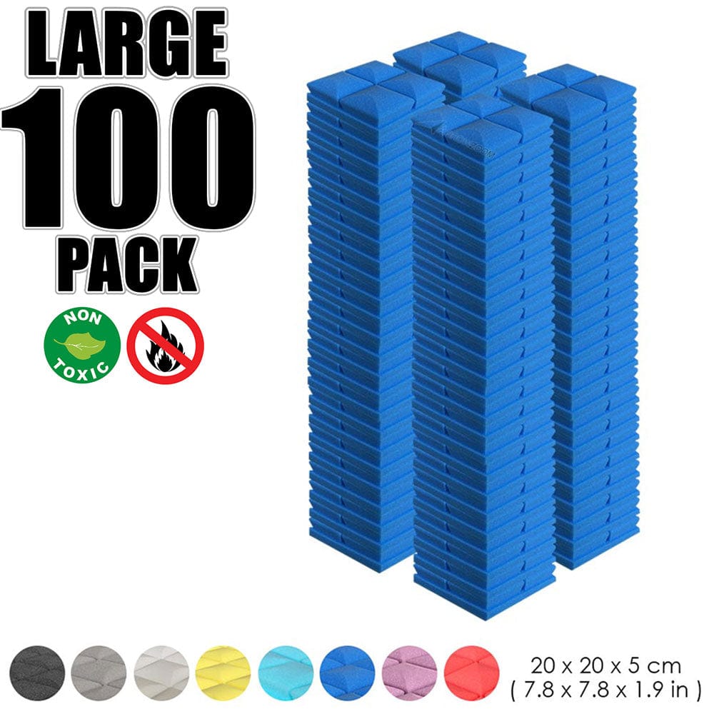 silexofy 100 pcs Bundle Acoustic Foam