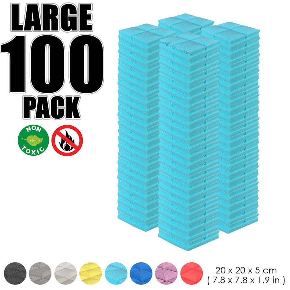 silexofy 100 pcs Bundle Acoustic Foam