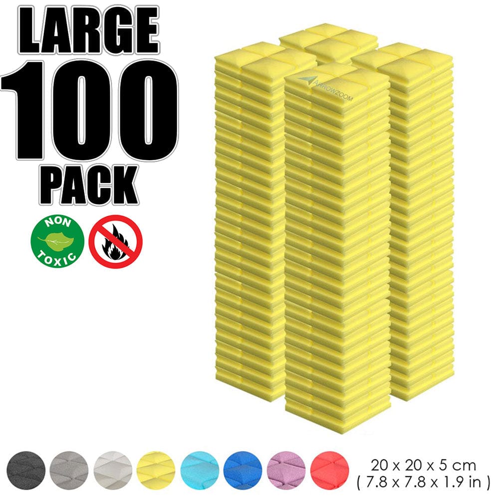 silexofy 100 pcs Bundle Acoustic Foam