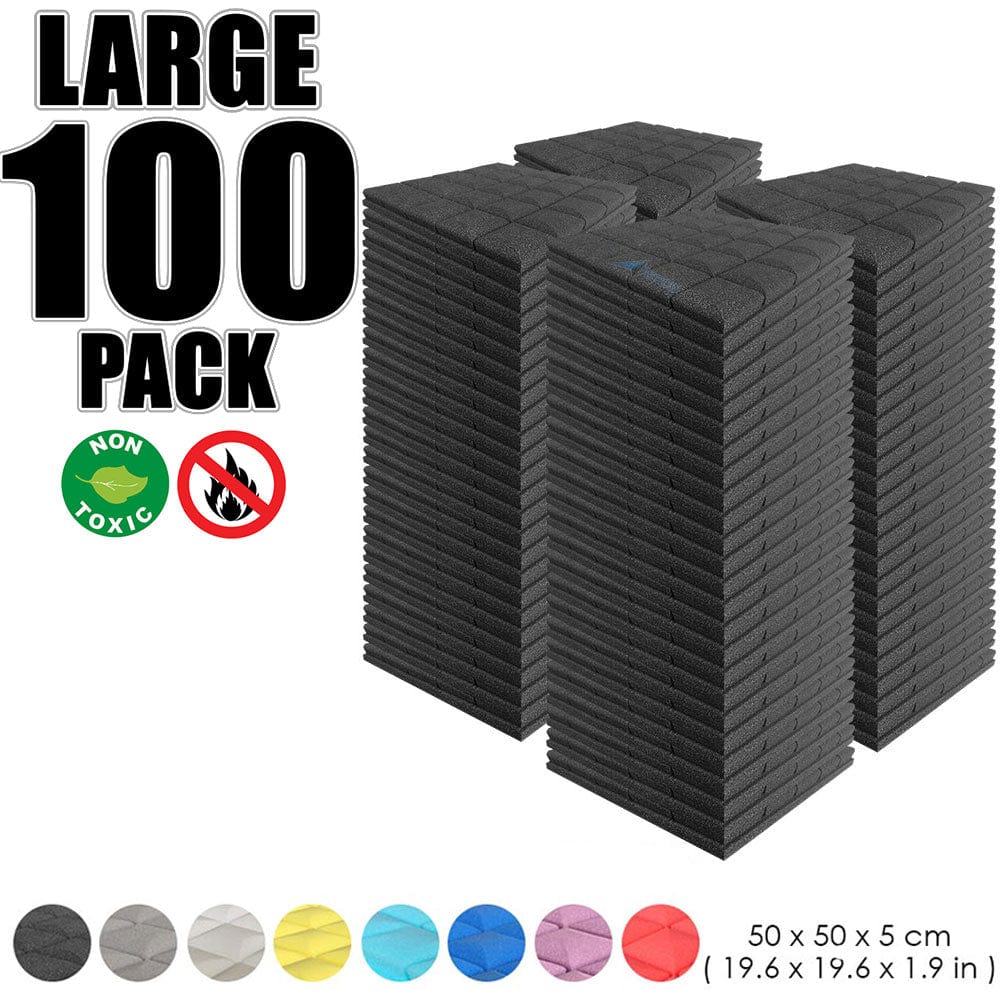 silexofy 100 pcs Bundle Acoustic Foam