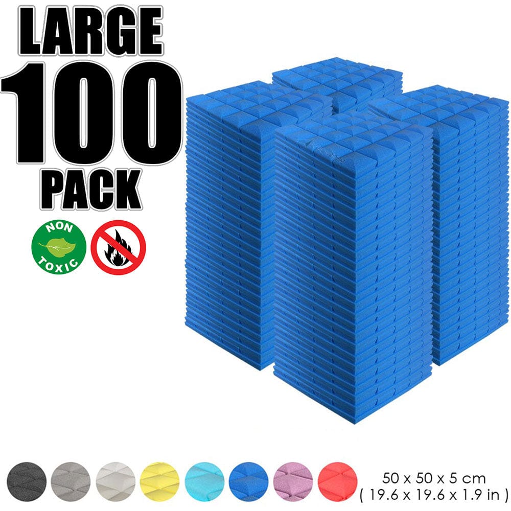 silexofy 100 pcs Bundle Acoustic Foam