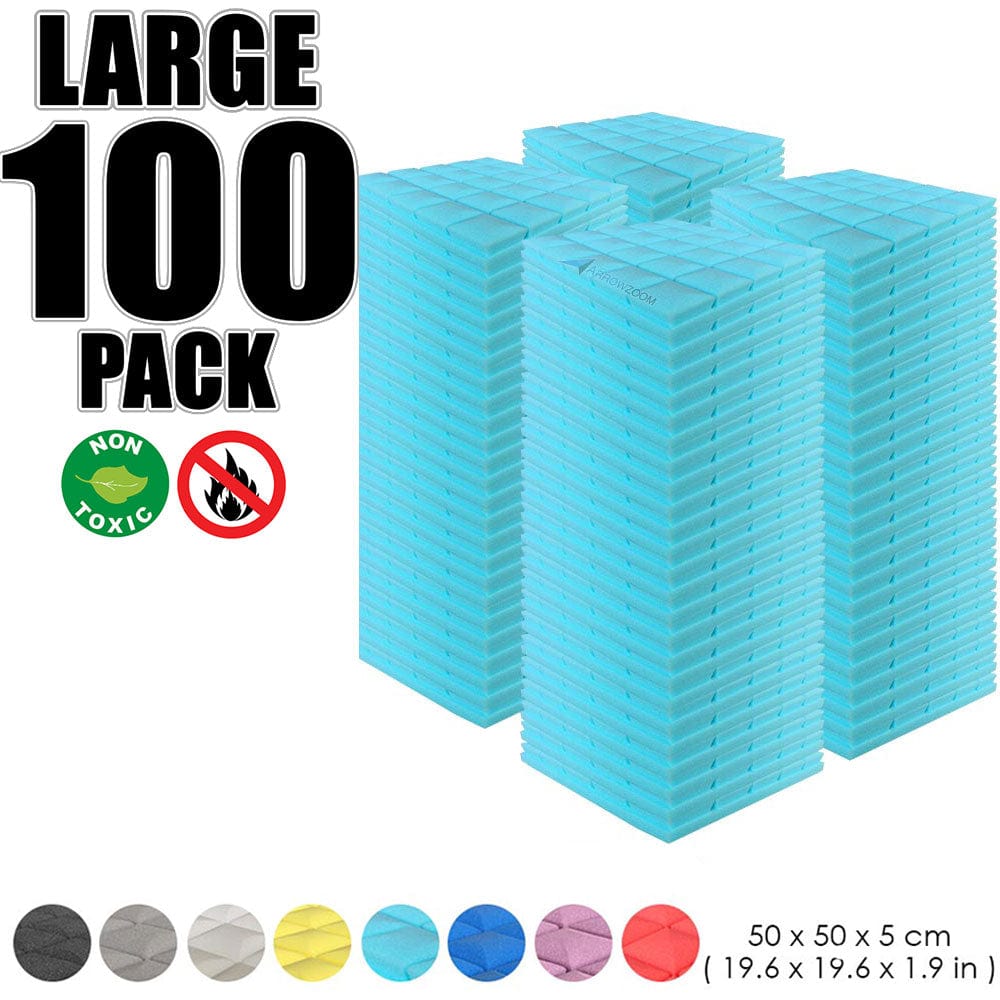 silexofy 100 pcs Bundle Acoustic Foam