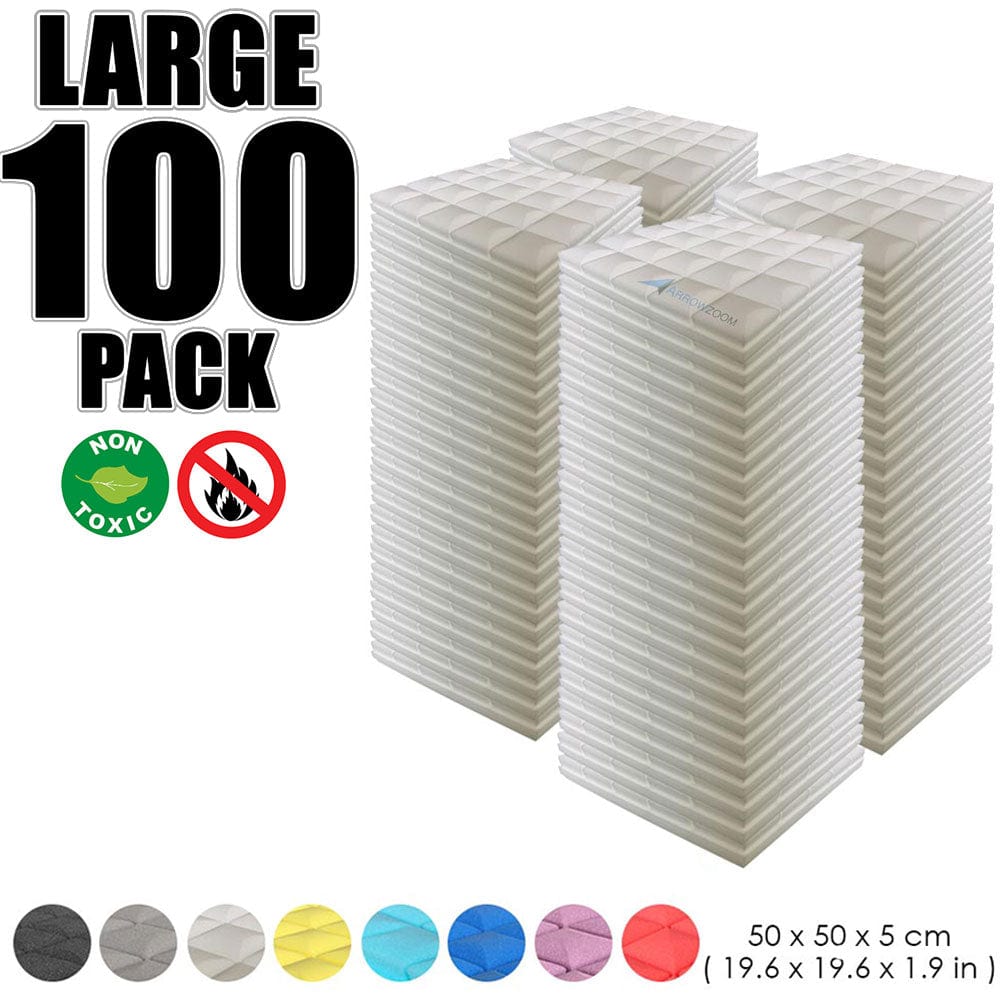 silexofy 100 pcs Bundle Acoustic Foam