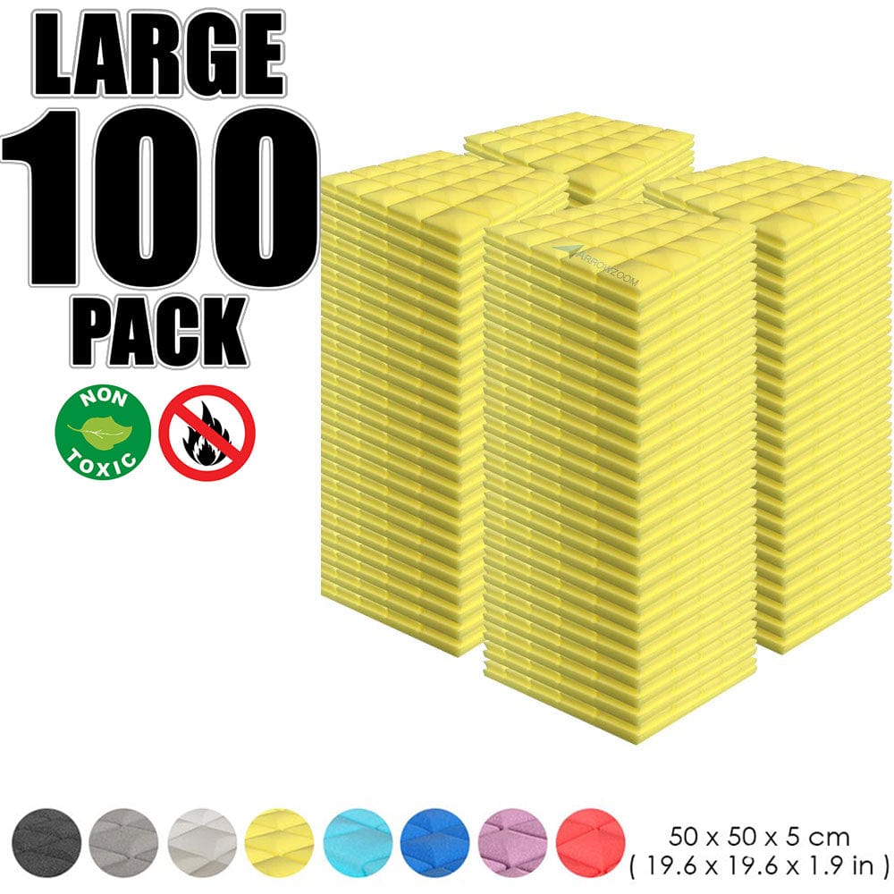 silexofy 100 pcs Bundle Acoustic Foam