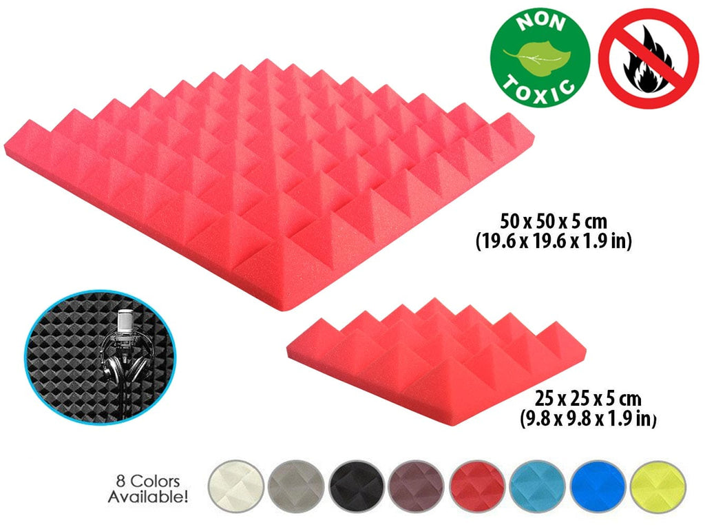 New 1 Pc Pyramid Tile Acoustic Panel Sound Absorption Studio Soundproof Foam KK1034