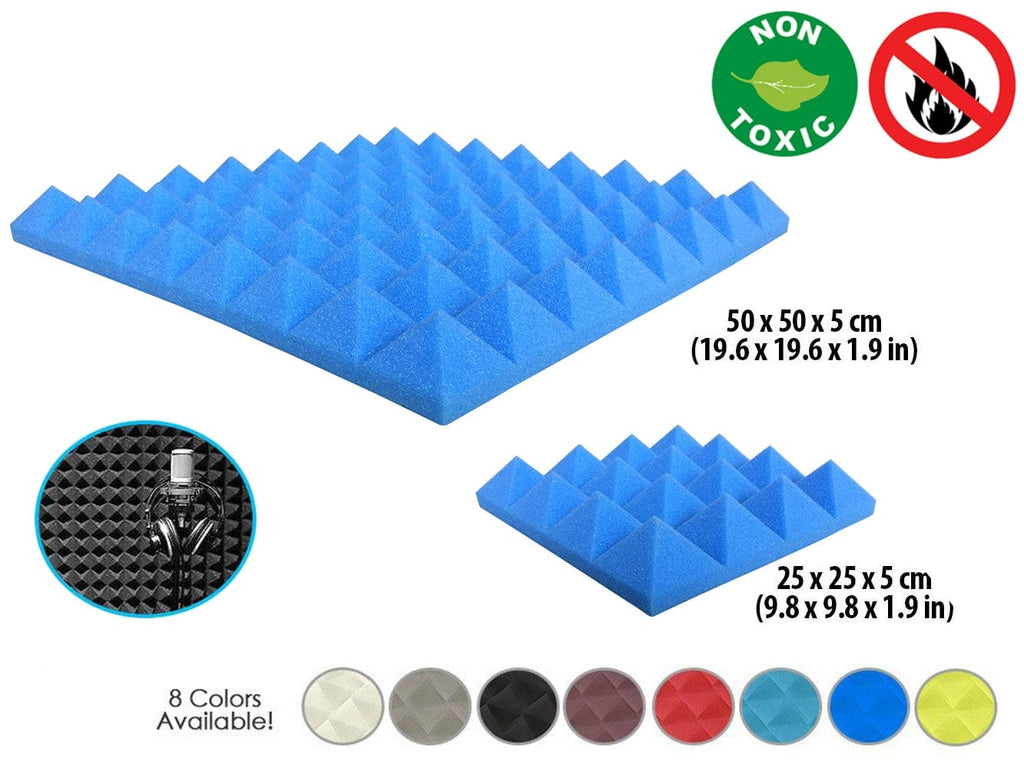 New 1 Pc Pyramid Tile Acoustic Panel Sound Absorption Studio Soundproof Foam KK1034