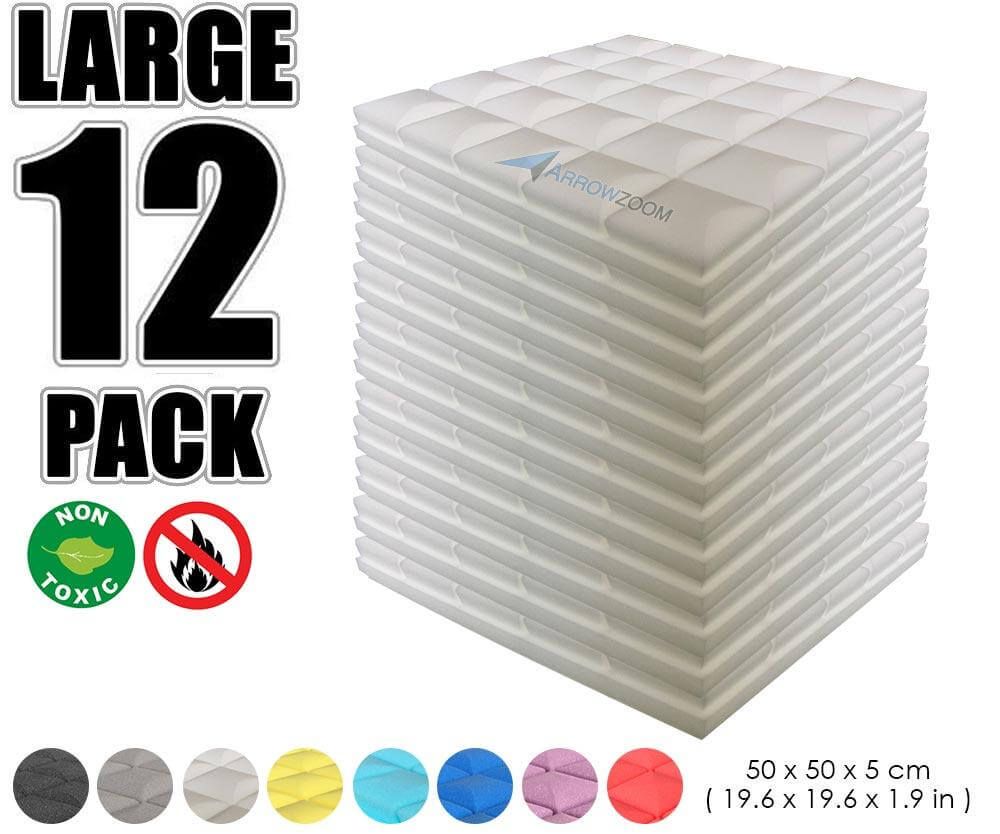 silexofy Acoustic Hemisphere Grid Foam - Solid Colors - KK1040