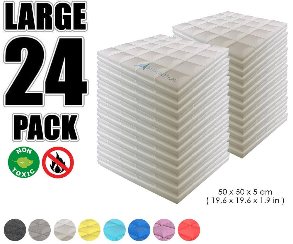 silexofy Acoustic Hemisphere Grid Foam - Solid Colors - KK1040