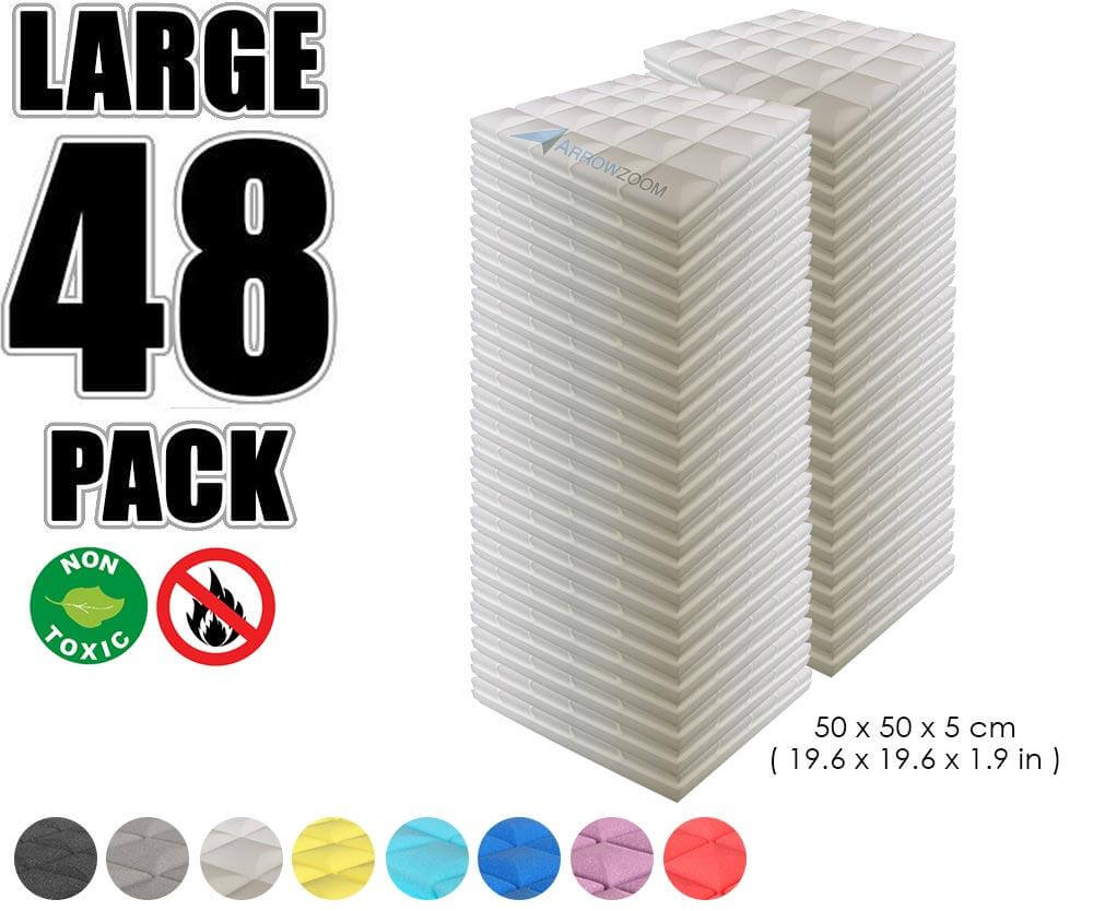silexofy Acoustic Hemisphere Grid Foam - Solid Colors - KK1040
