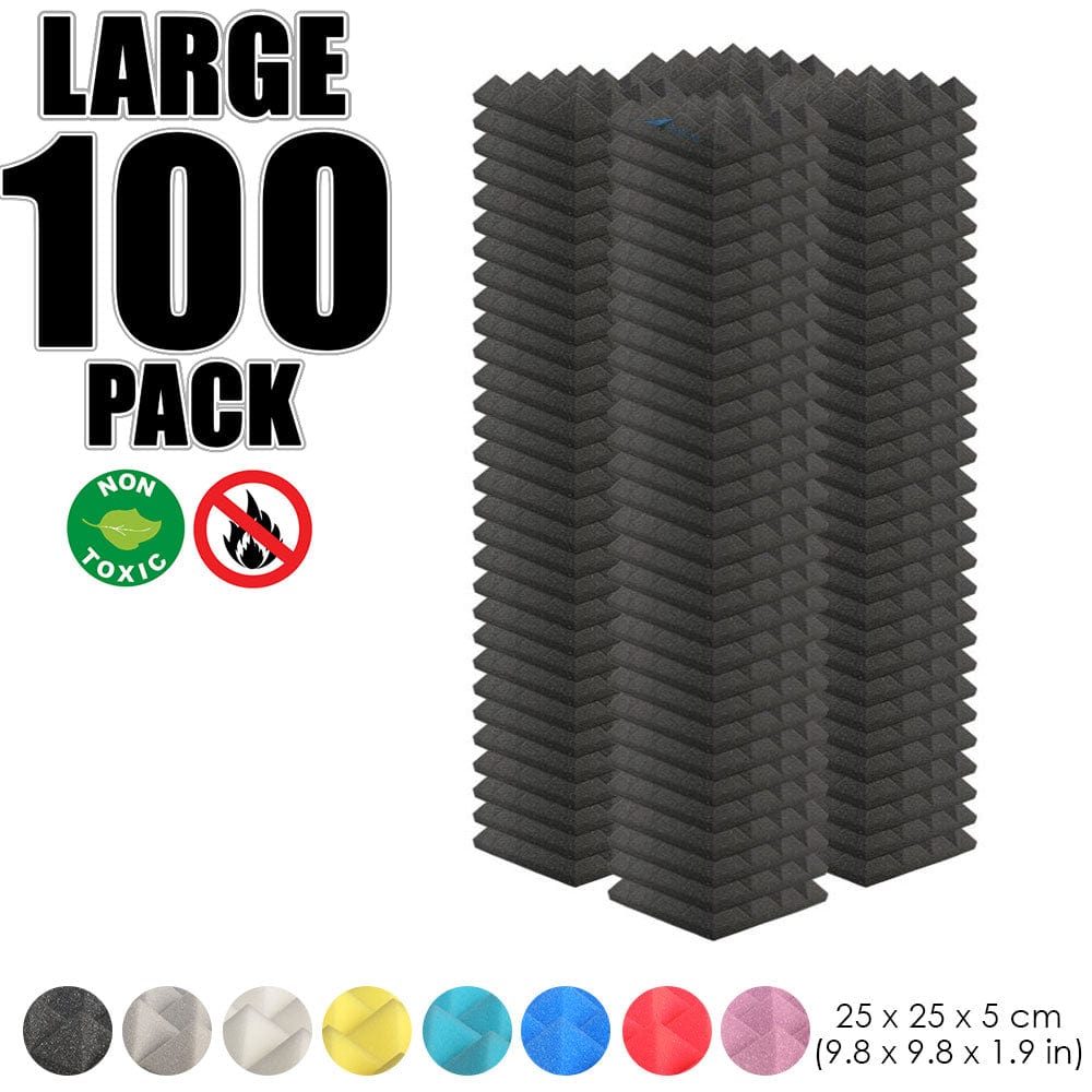 silexofy 100 pcs Bundle Acoustic Foam