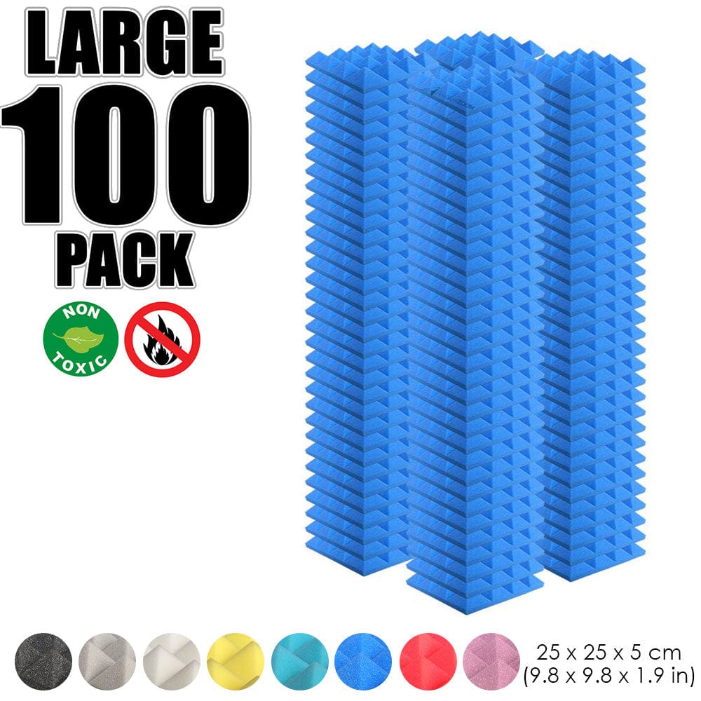silexofy 100 pcs Bundle Acoustic Foam