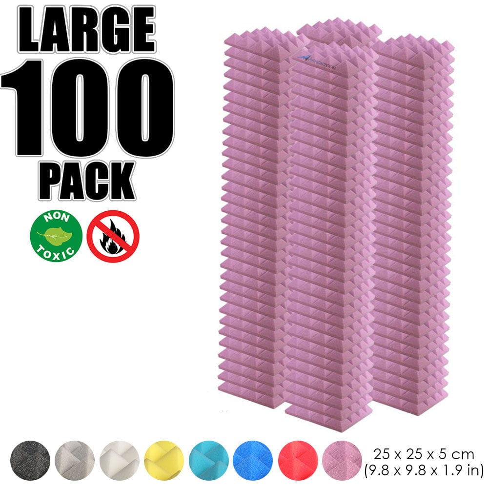 silexofy 100 pcs Bundle Acoustic Foam