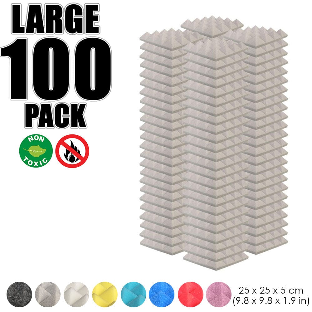 silexofy 100 pcs Bundle Acoustic Foam