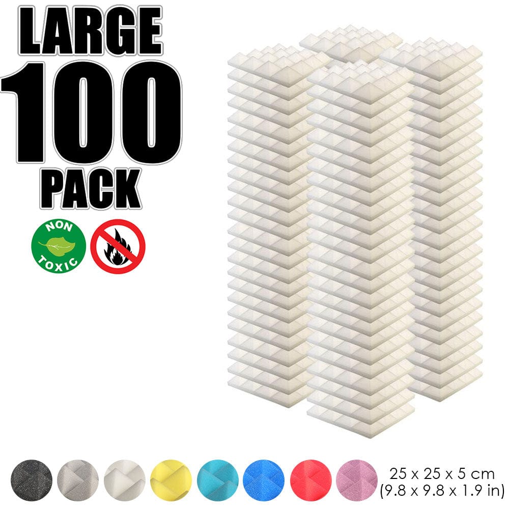 silexofy 100 pcs Bundle Acoustic Foam