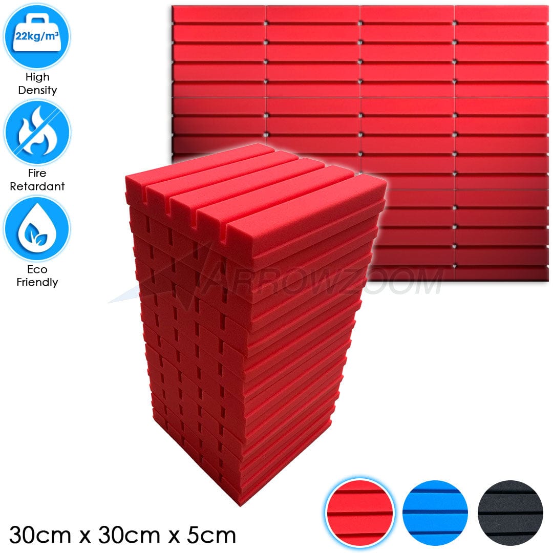 silexofy™ PRO Series Soundproof Foam - Flat Wedge Pro - KK1198