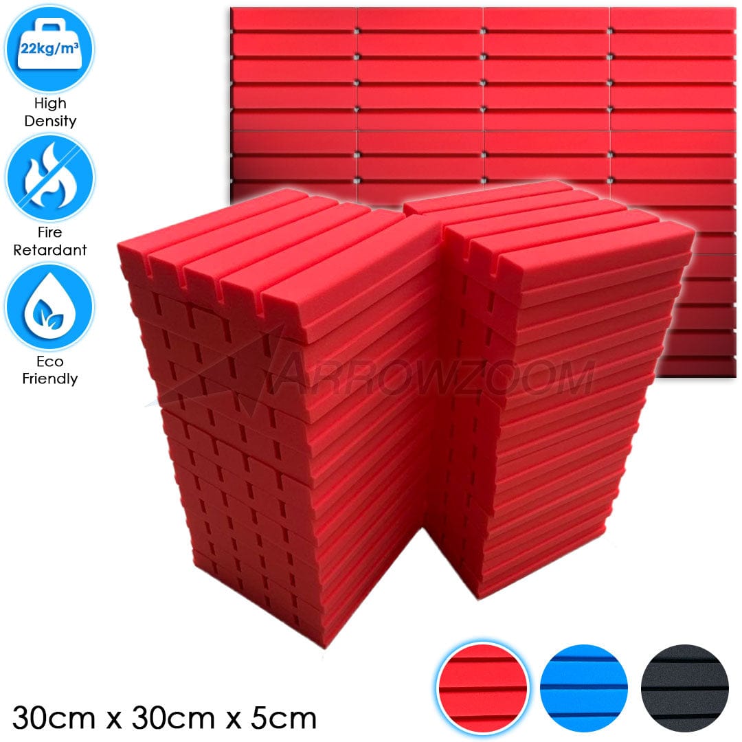 silexofy™ PRO Series Soundproof Foam - Flat Wedge Pro - KK1198
