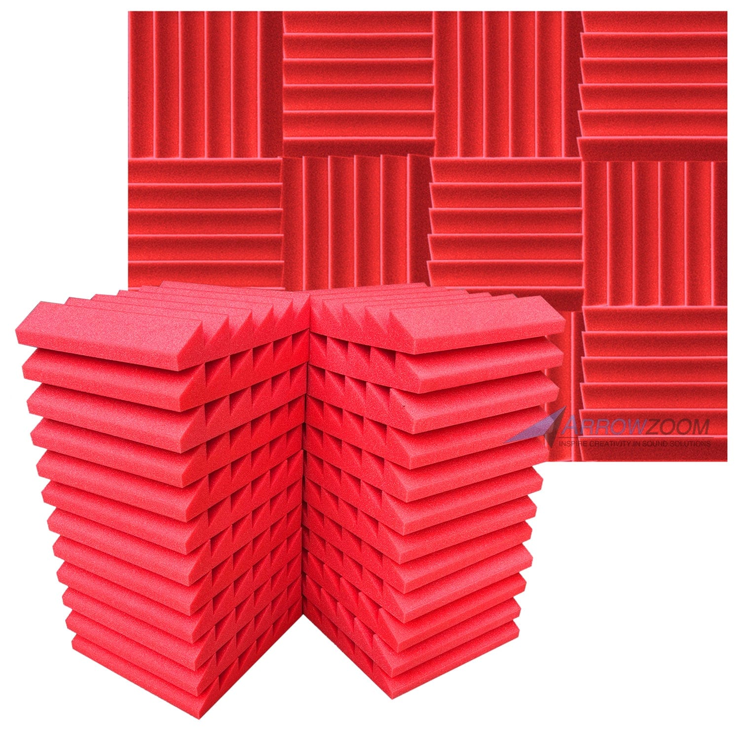 silexofy™ PRO Series Soundproof Foam - Triangle Pro - KK1243
