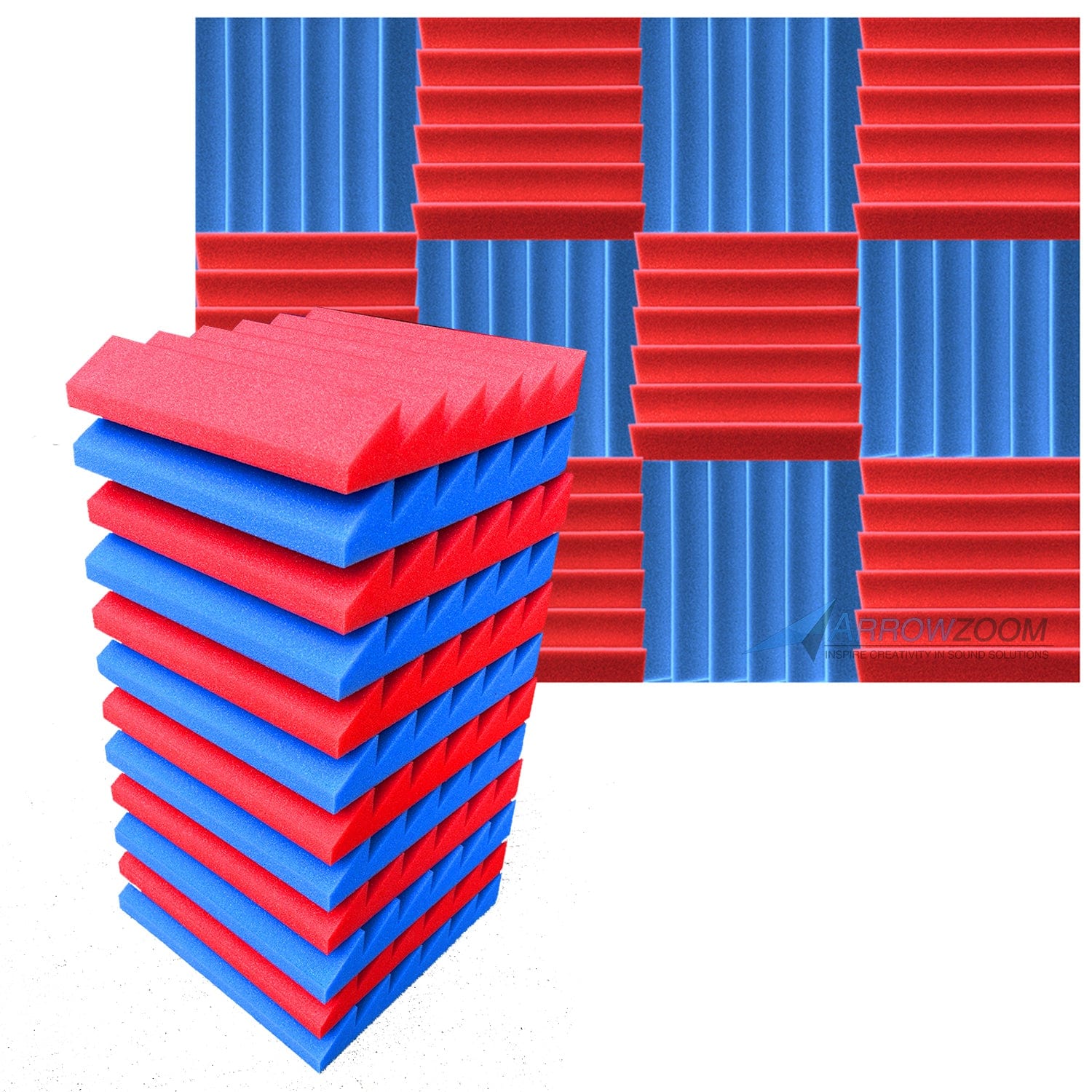 silexofy™ PRO Series Soundproof Foam - Triangle Pro - KK1243