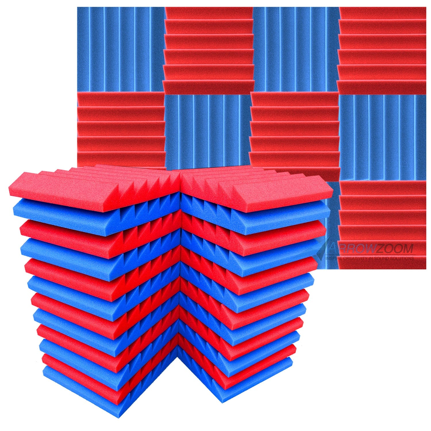 silexofy™ PRO Series Soundproof Foam - Triangle Pro - KK1243