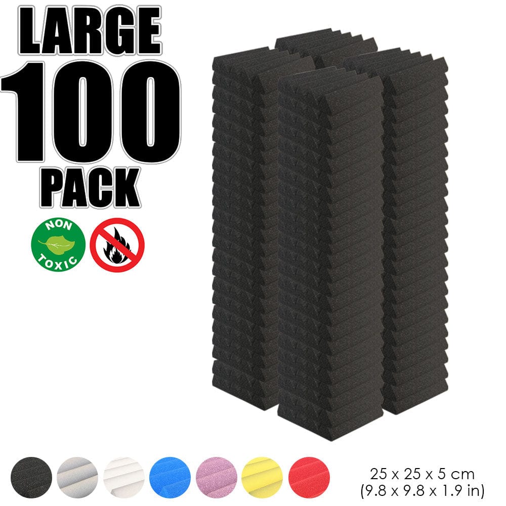 silexofy 100 pcs Bundle Acoustic Foam