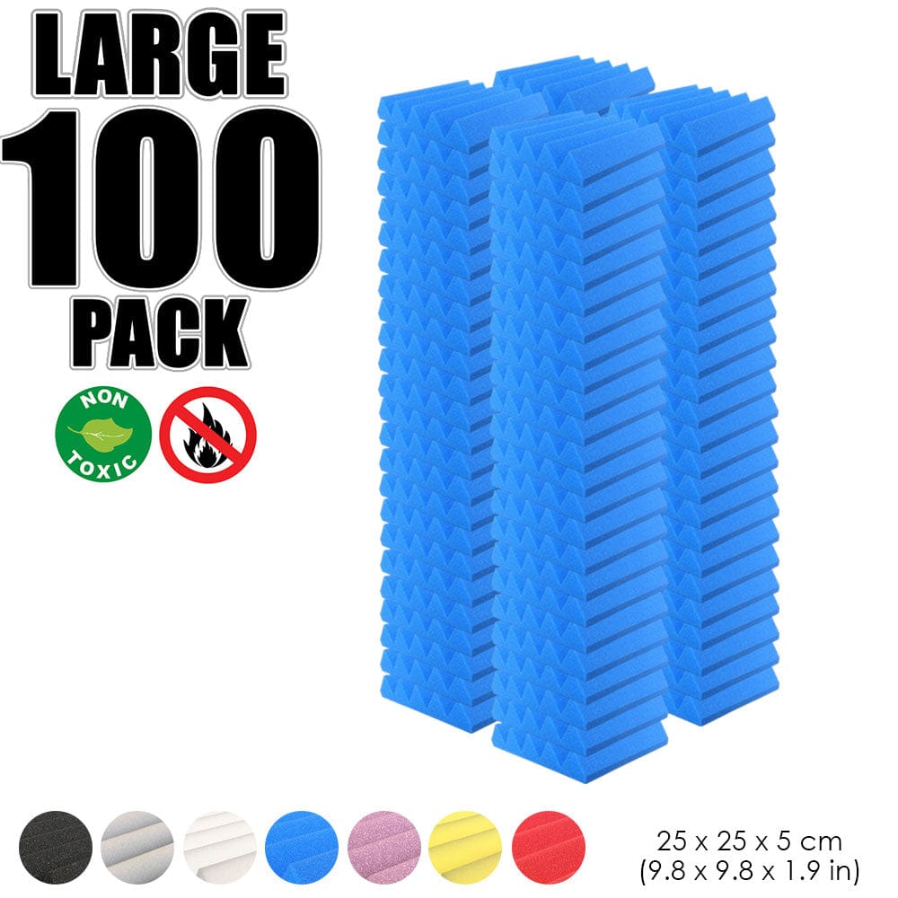 silexofy 100 pcs Bundle Acoustic Foam