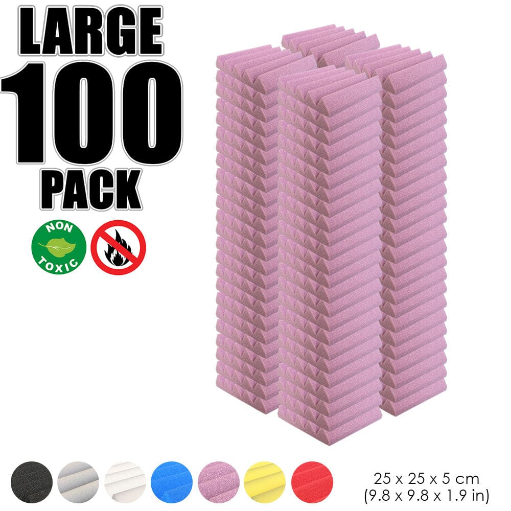 silexofy 100 pcs Bundle Acoustic Foam
