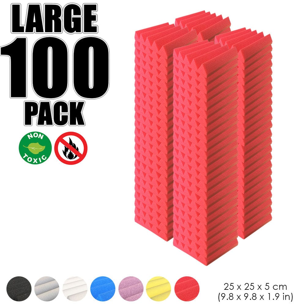 silexofy 100 pcs Bundle Acoustic Foam