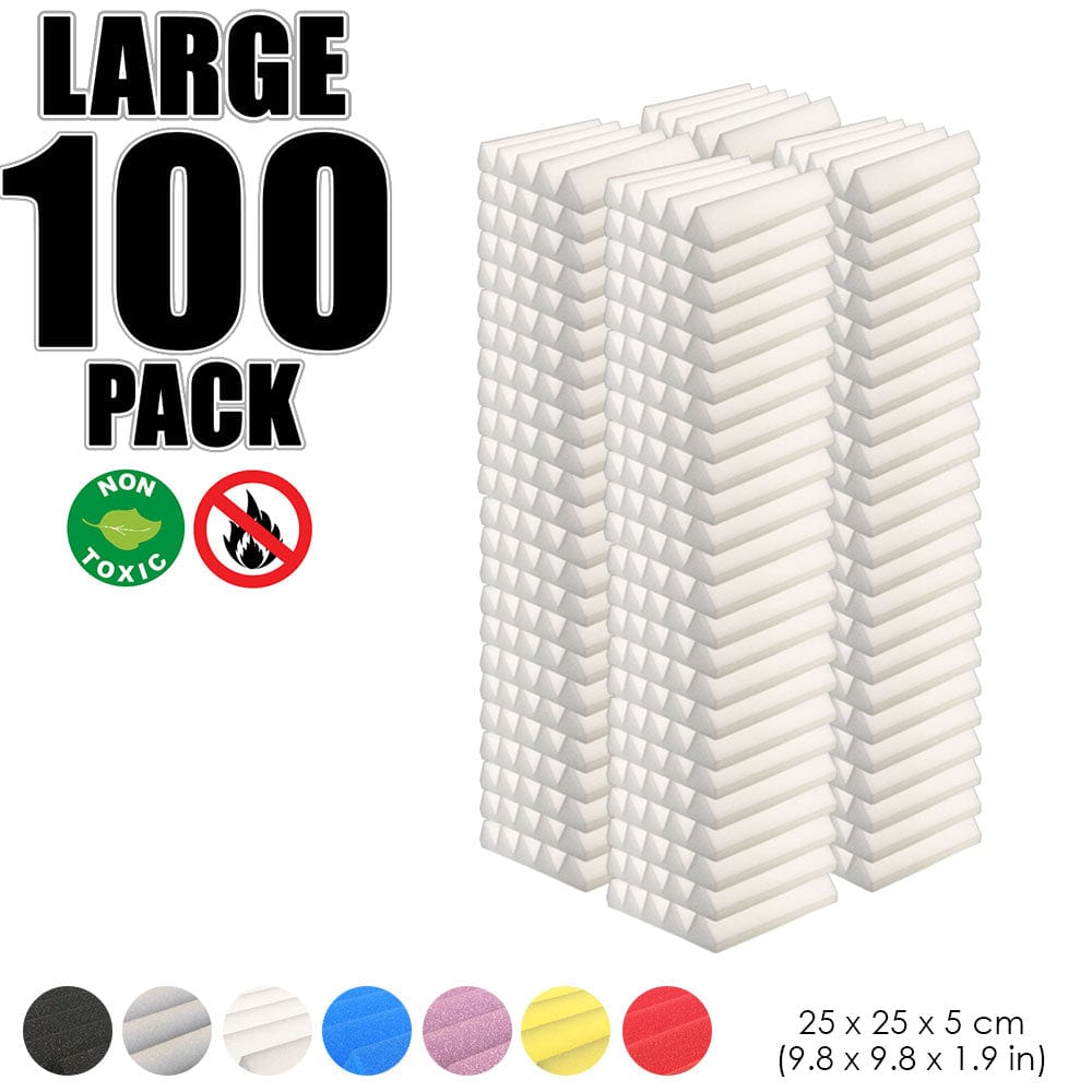 silexofy 100 pcs Bundle Acoustic Foam