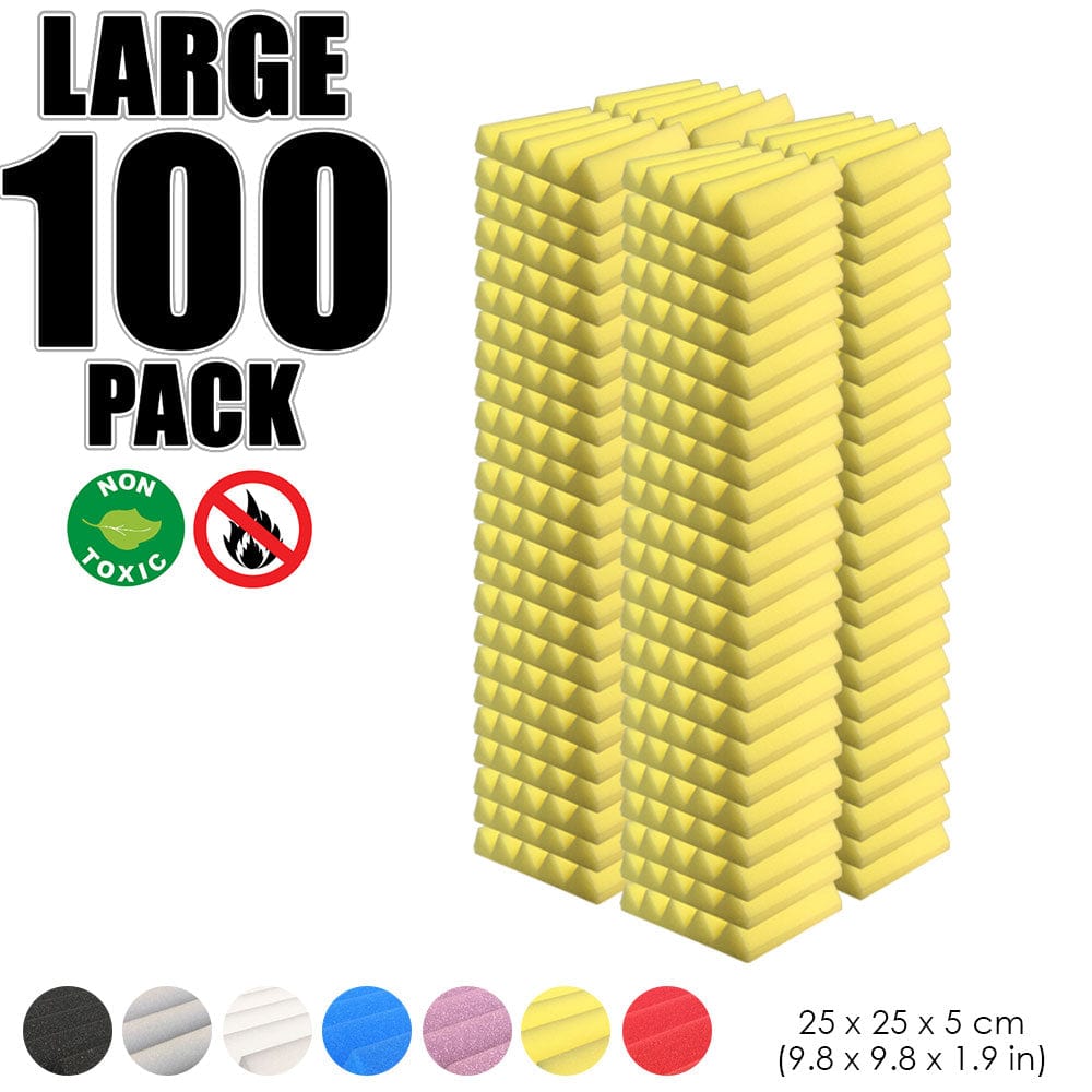 silexofy 100 pcs Bundle Acoustic Foam