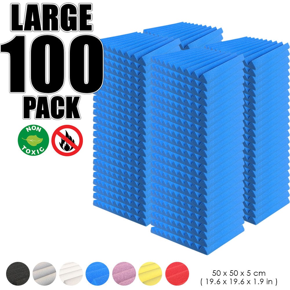 silexofy 100 pcs Bundle Acoustic Foam