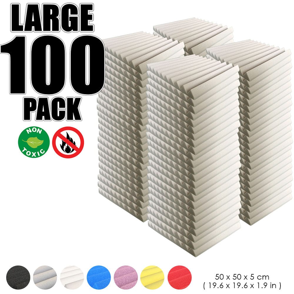 silexofy 100 pcs Bundle Acoustic Foam