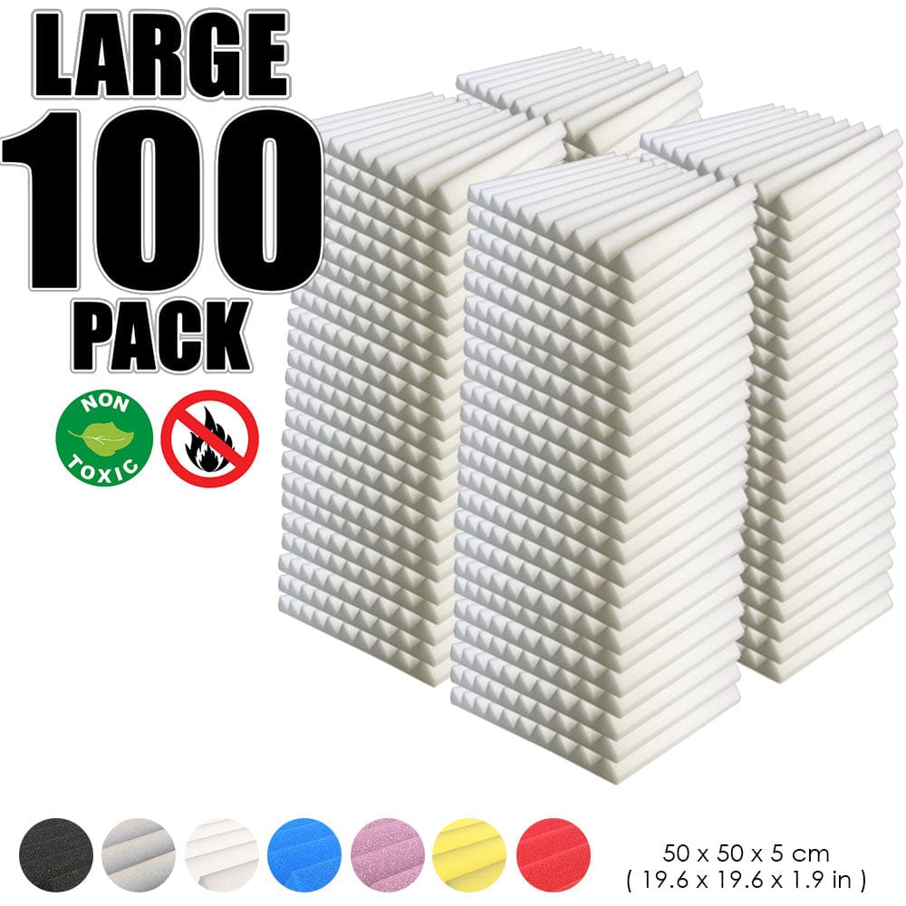 silexofy 100 pcs Bundle Acoustic Foam