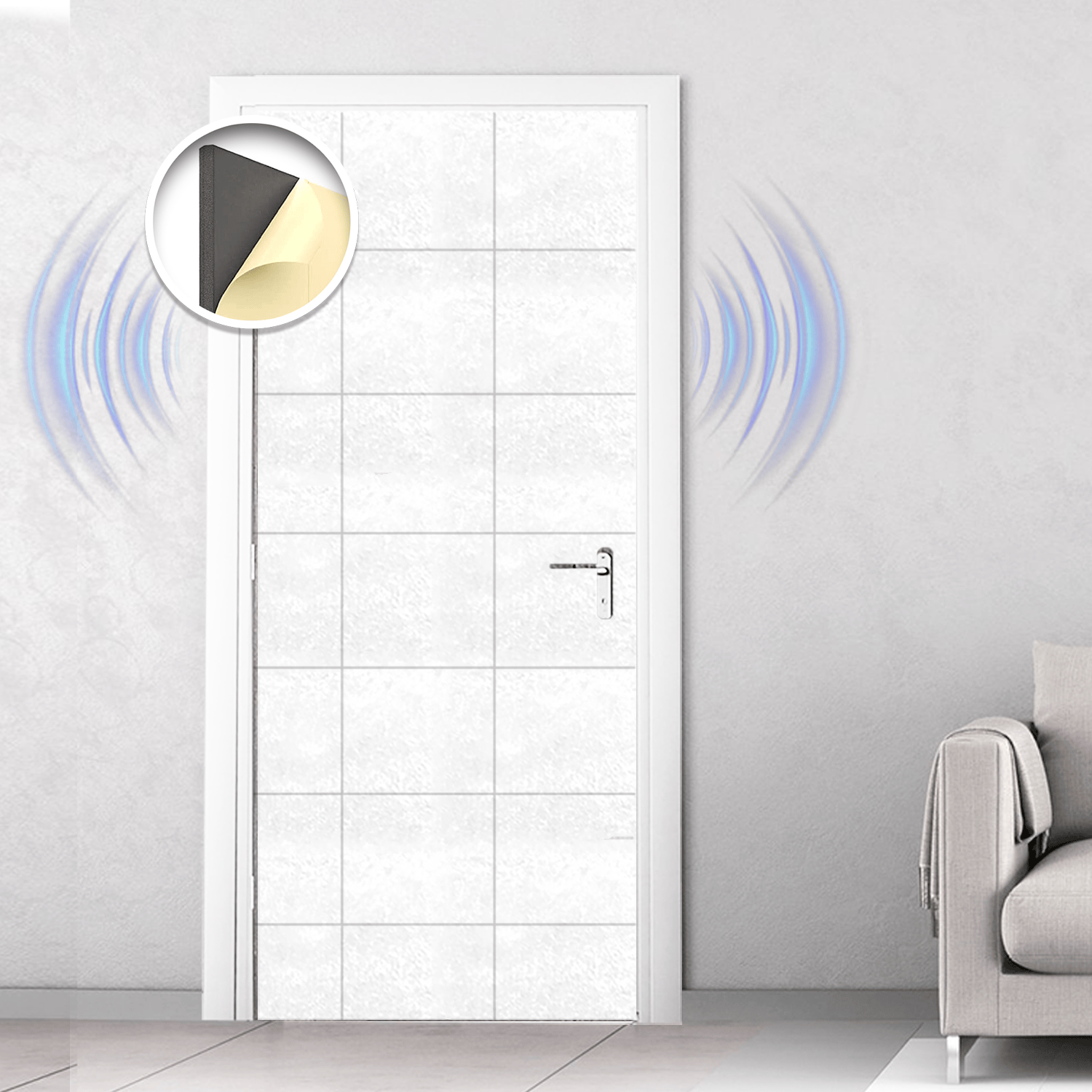 silexofy Soundproof Door Kit KK1184