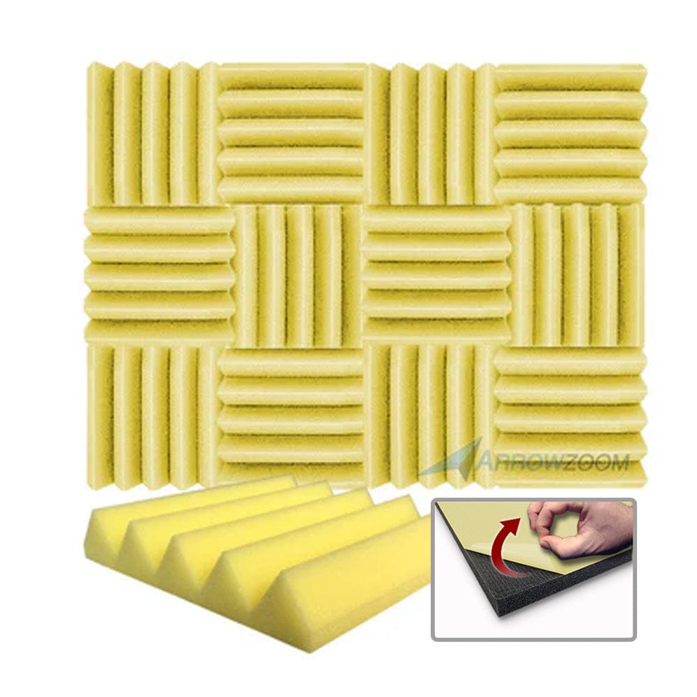 silexofy Acoustic Wedge Tiles Foam - Solid Colors - KK1134