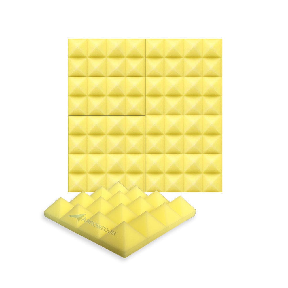 New 1 Pc Pyramid Tile Acoustic Panel Sound Absorption Studio Soundproof Foam KK1034
