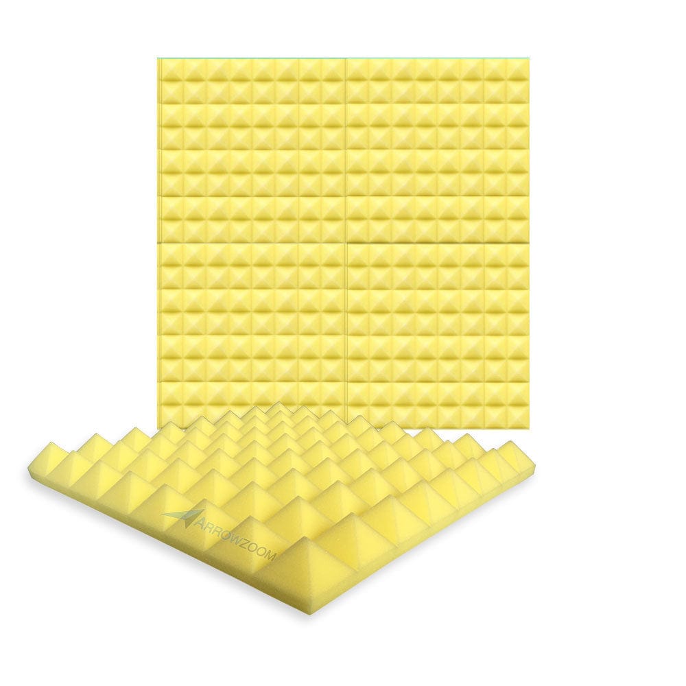 New 1 Pc Pyramid Tile Acoustic Panel Sound Absorption Studio Soundproof Foam KK1034