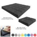 silexofy Hemisphere Grid Adhesive Backed Series Acoustic Foam - Solid Colors - KK1056
