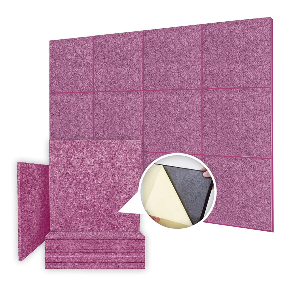 silexofy Self Adhesive Sound Deadening Polyester Fabric Panel - Solid Colors - KK1261