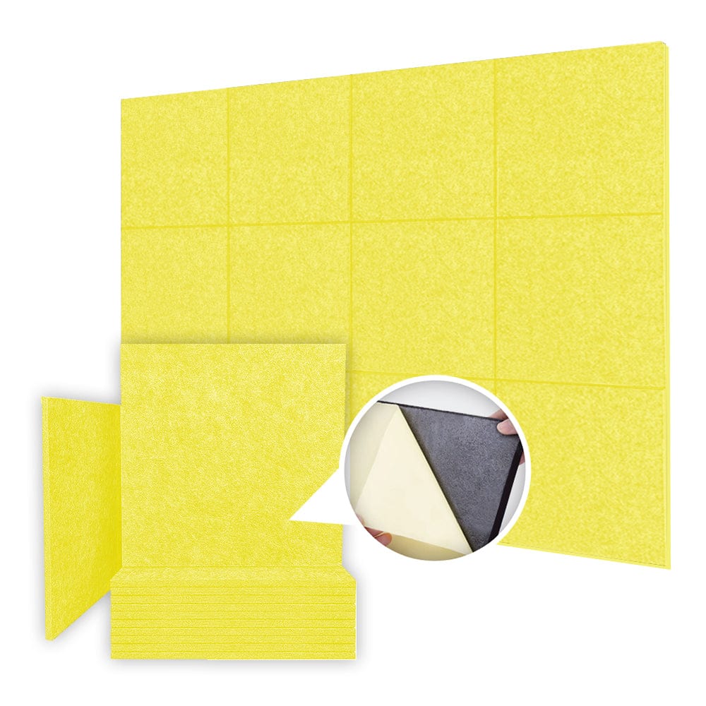 silexofy Self Adhesive Sound Deadening Polyester Fabric Panel - Solid Colors - KK1261