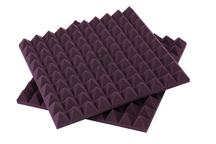 silexofy Pyramid Adhesive Backed Tiles Series Acoustic Foam - Solid Colors - KK1034